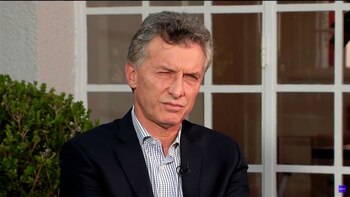 Durante el reportaje, Macri también
