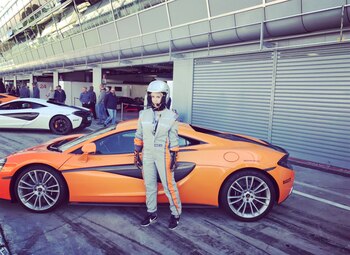 Wanda Nara en el Autódromo