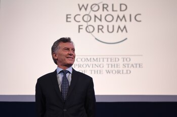 Mauricio Macri, este jueves en