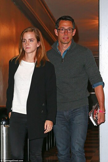 Emma Watson junto a William