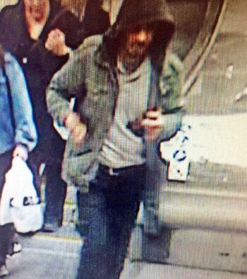 La imagen del sospechoso que