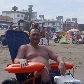 Martín durante sus vacaciones, el