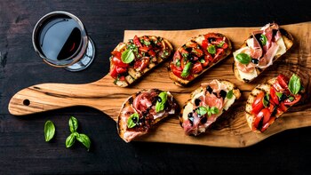 Comida, vino, rock y arte, con