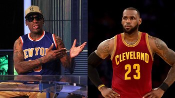 Dennis Rodman criticó a LeBron