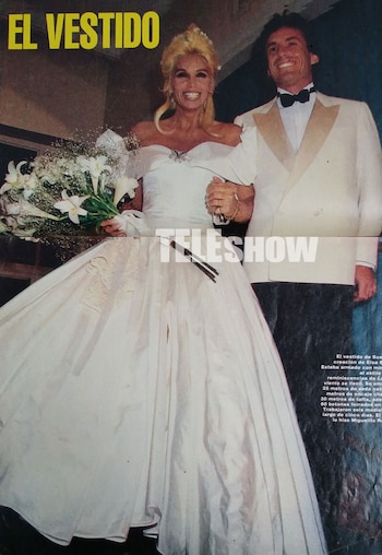 La boda de Susana Giménez