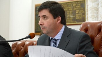 El senador por el departamento