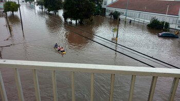 Un temporal afecta a Mar