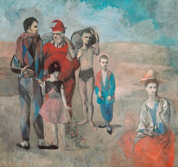 Familia de saltimbanquis (1905)