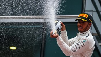 Lewis Hamilton, ganador del Gran