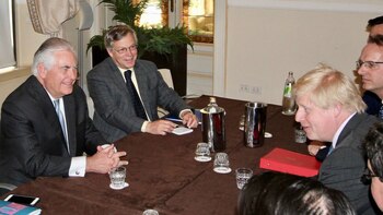 El estadounidense Rex Tillerson y