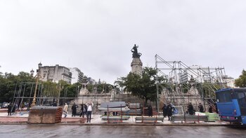 Este lunes se desarmó la