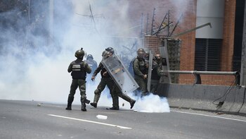 Efectivos de la Guardia Nacional