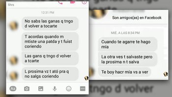 Las capturas de los chats