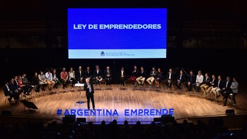 El presidente Mauricio Macri en