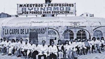 La célebre carpa blanca, en