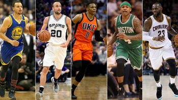 Stephen Curry, Emanuel Ginobili, Westbrook,