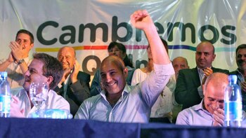 Martiniano Molina en el lanzamiento