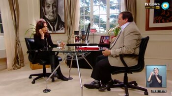 Hernán Brienza entrevistó a Cristina