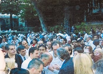 El encuentro entre Julián Petrulevicius