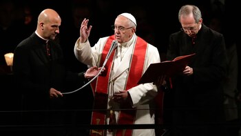 El papa Francisco en el