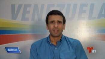 El líder opositor cree que