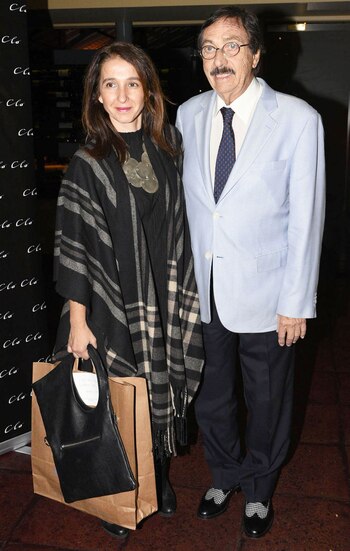 Luis Brandoni y su mujer