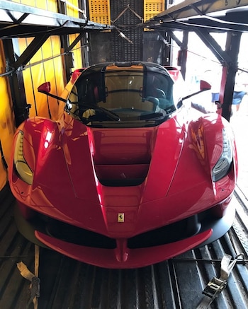 El deportivo LaFerrari, decomisado por