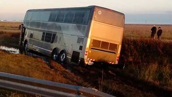 “Aparentemente el chófer del micro