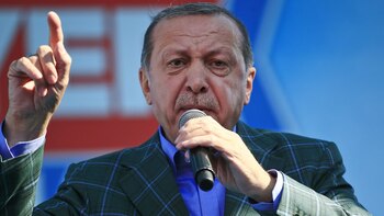 Recep Tayyip Erdogan pidió a