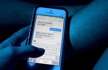 “¿No te depilaste las piernas?”,