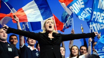 Marine Le Pen, líder del