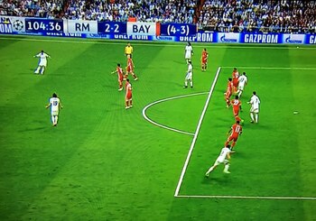 Cristiano Ronaldo estaba adelantado cuando