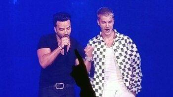 Fonsi y Bierber cantaron “Despacito”