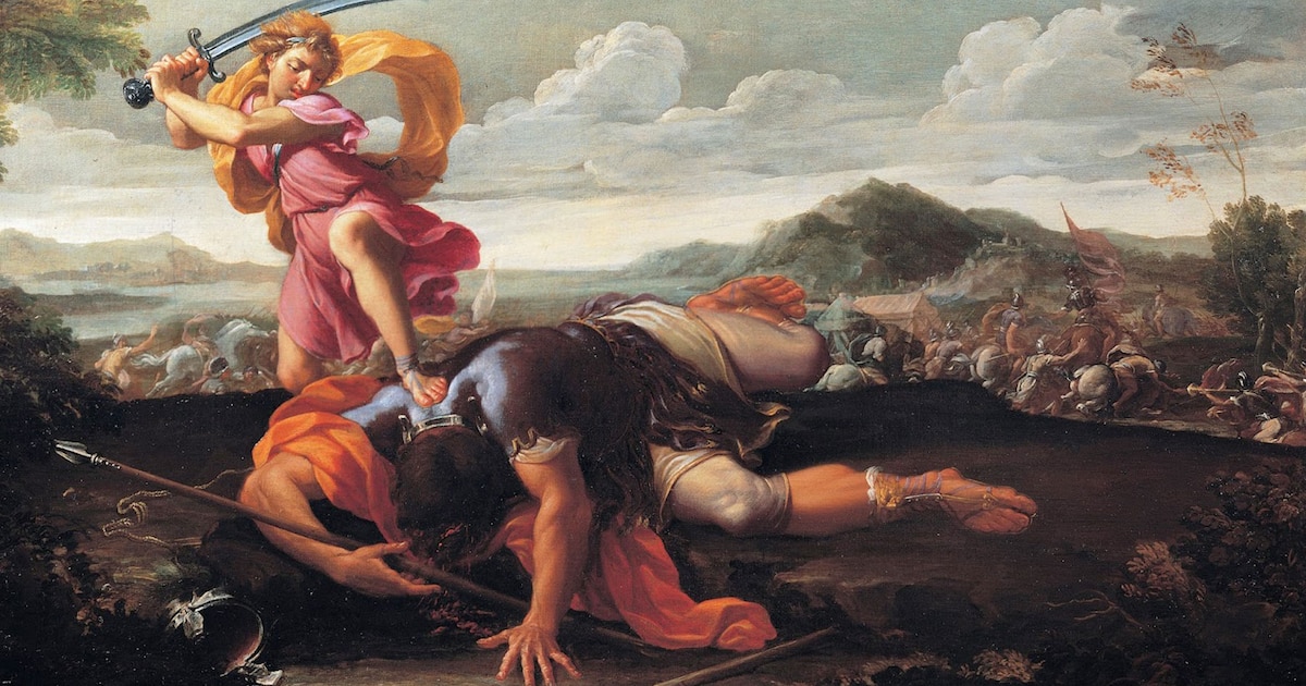 Fue real el duelo bíblico entre David y Goliat? - Infobae