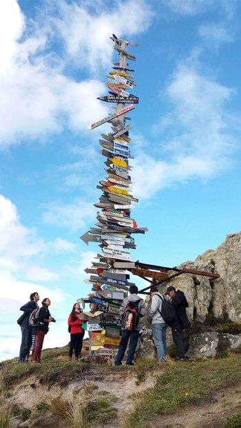Los alumnos de El Chaltén