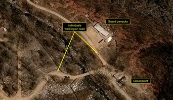 La zona de pruebas Punggye-ri