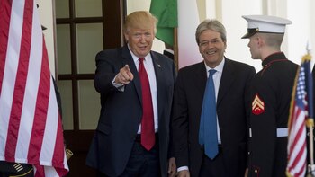 Trump y Gentiloni llamaron a Corea del Norte a terminar con las provocaciones (AFP)