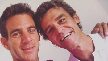 Del Potro y Kuerten se