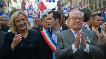 Marine y Jean Marie Le