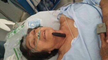 Así llegó Catalina al hospital