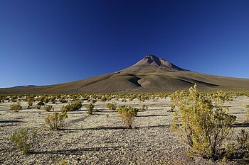 Caragua es una zona desértica,