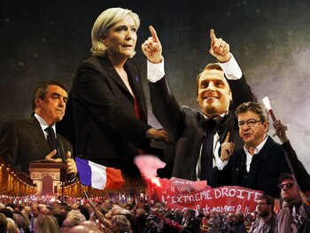 De izquierda a derecha, François