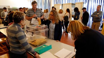 La cifra de participación registrada hoy a media tarde supone un descenso respecto hace diez años atrás