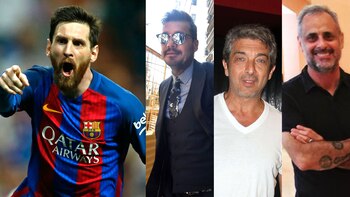 Los famosos se rinden ante Lionel Messi