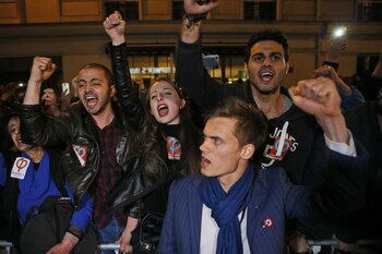 Activistas del partido de Melencón