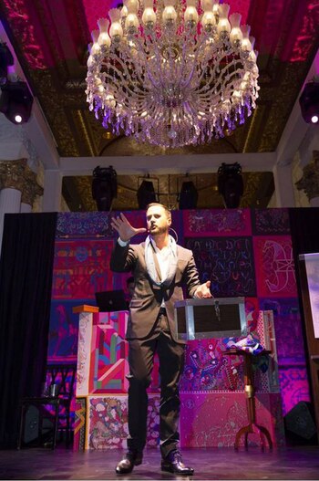 El ilusionista Gastón Quieto