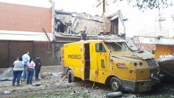 Así quedó la sede de