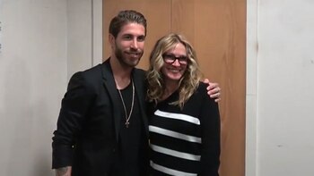 Julia Roberts junto a Sergio