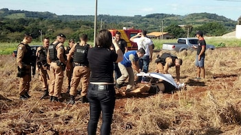 Uno de los asaltantes abatidos