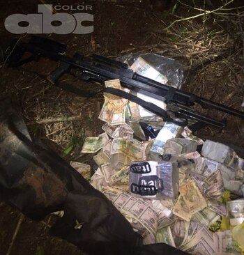 Parte del botín recuperado